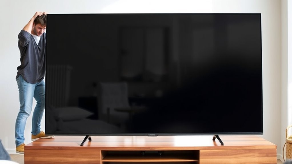 75 inch tv weight range
