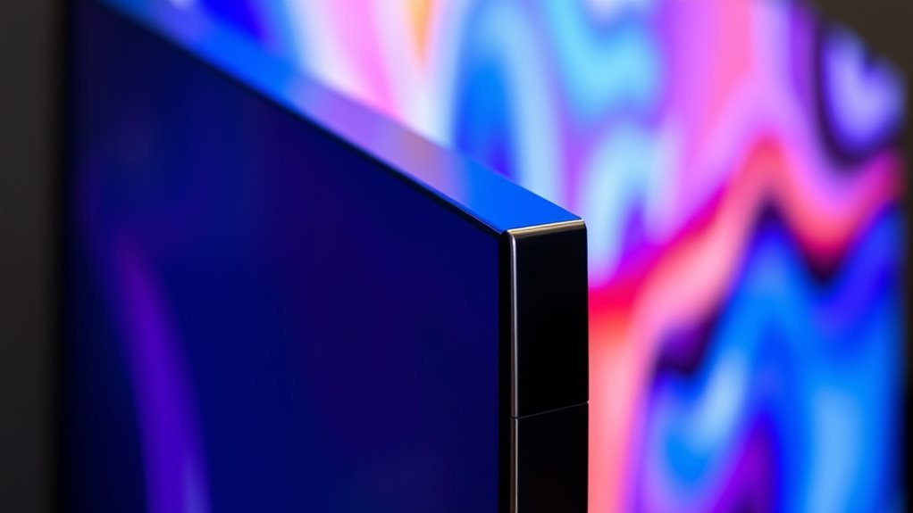 bezel width influences immersion