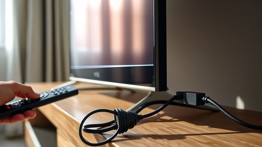 check cables and connections