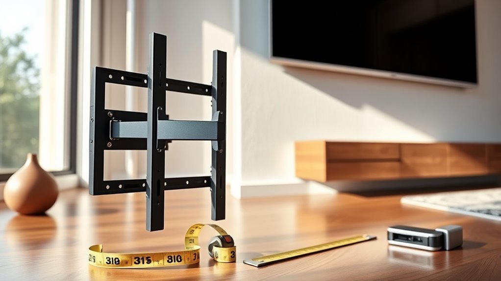 choose appropriate wall mount