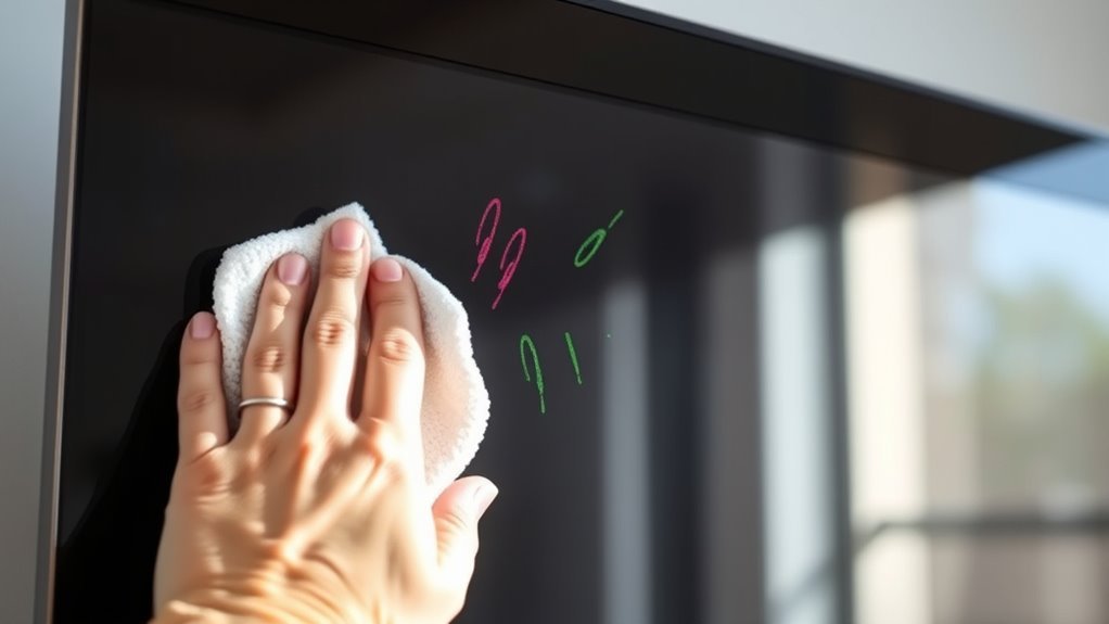 clean restore gentle wiping