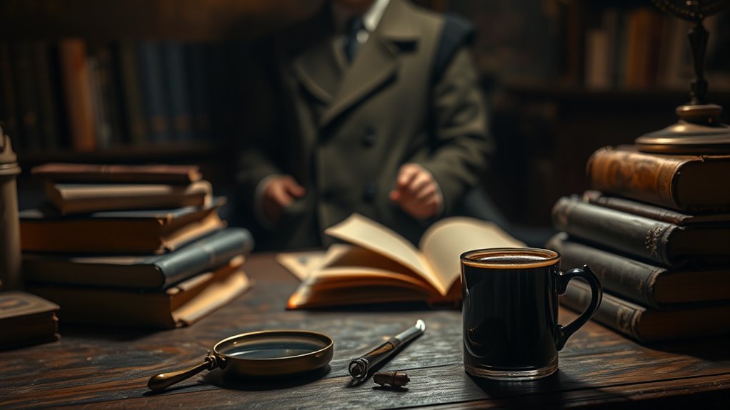 clever detectives with humor