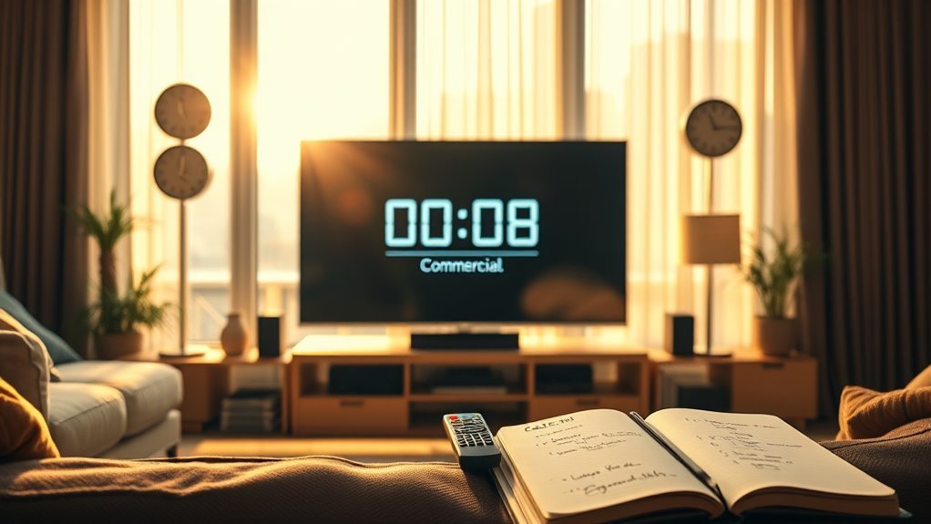 commercials vary by timing