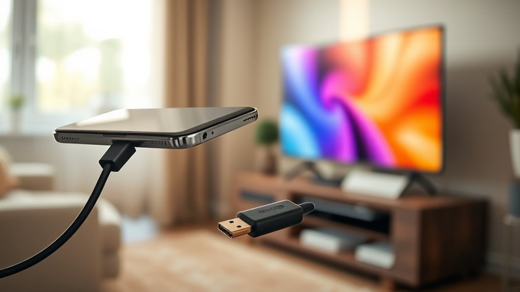 connect phone to tv