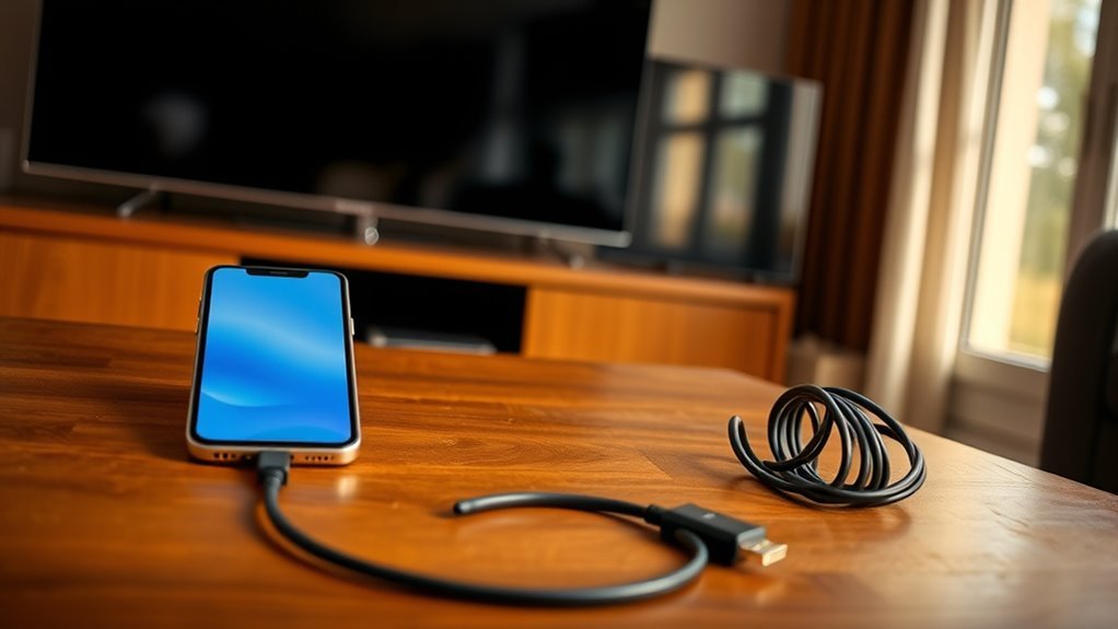 connect phone to tv
