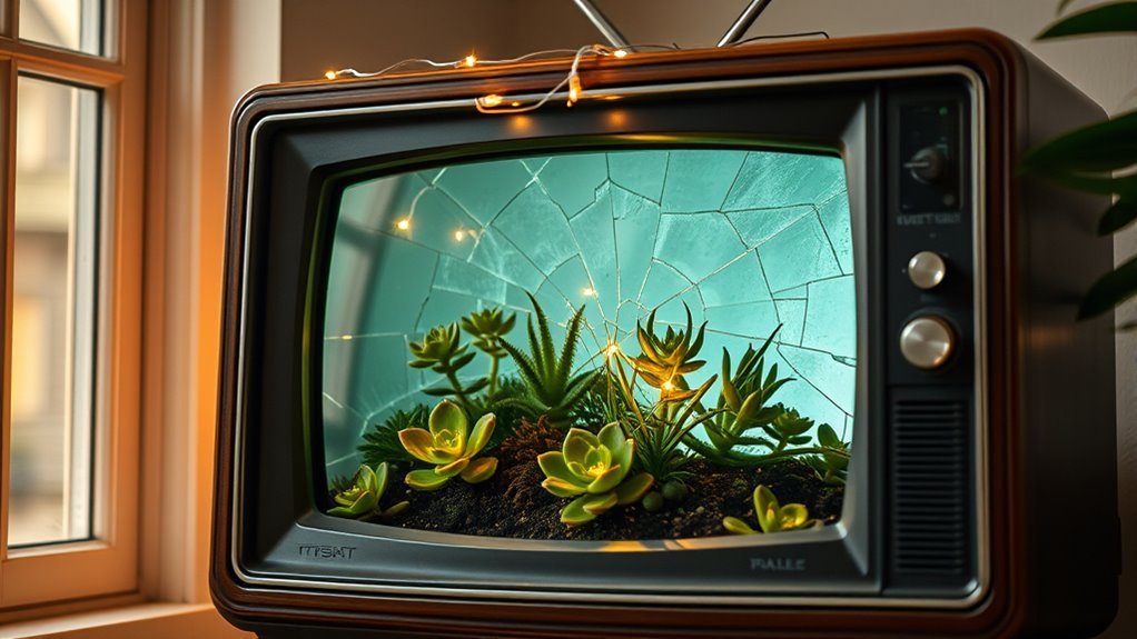 creative old tv repurposing ideas
