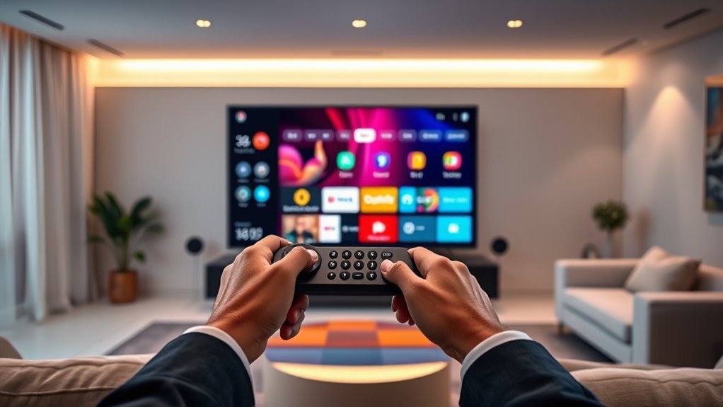 customizable android tv interface