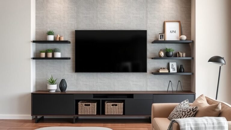 decorate tv area creatively