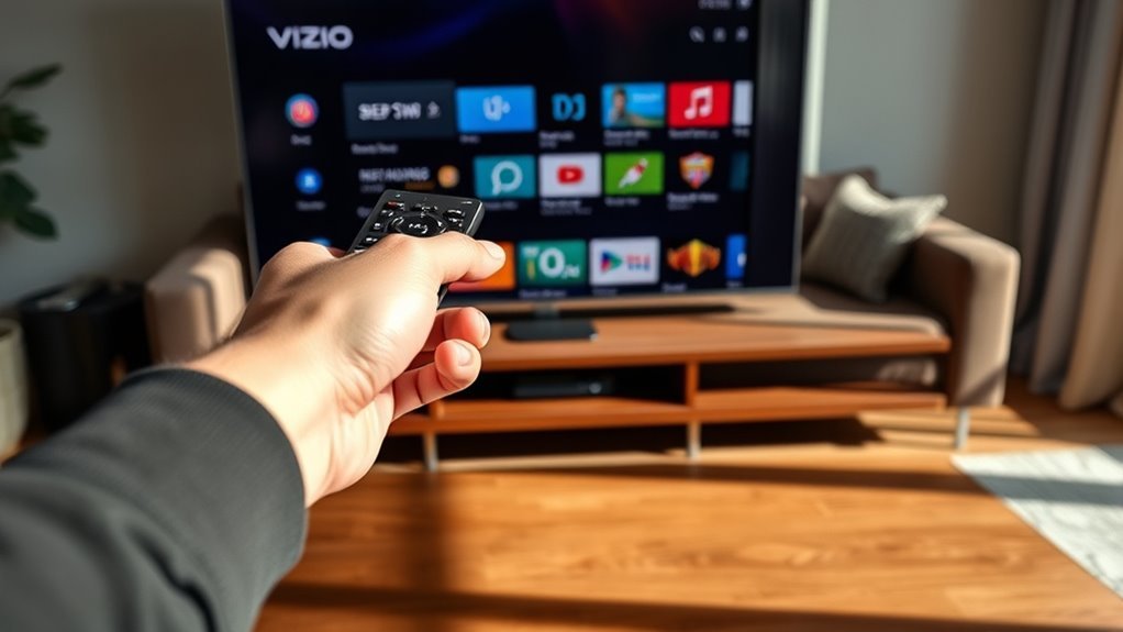 delete apps using remote
