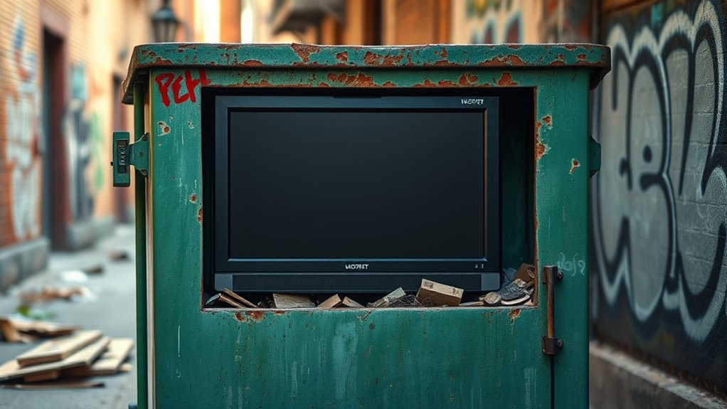 disposing of tv responsibly