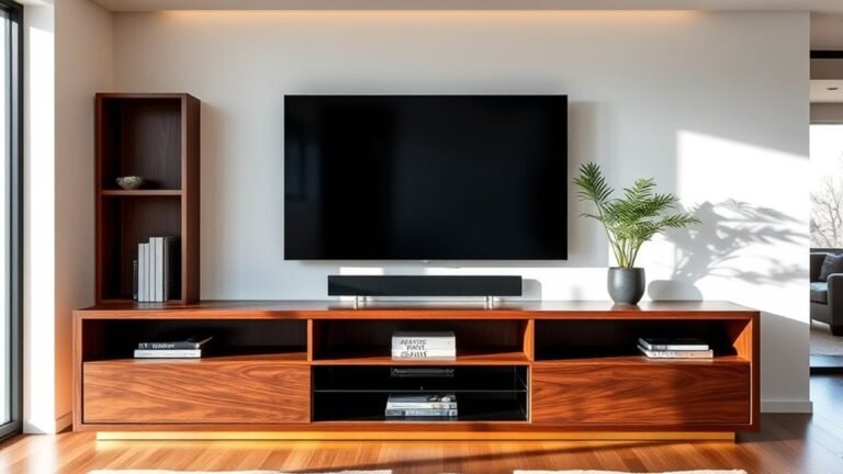 elegant decorative tv stand