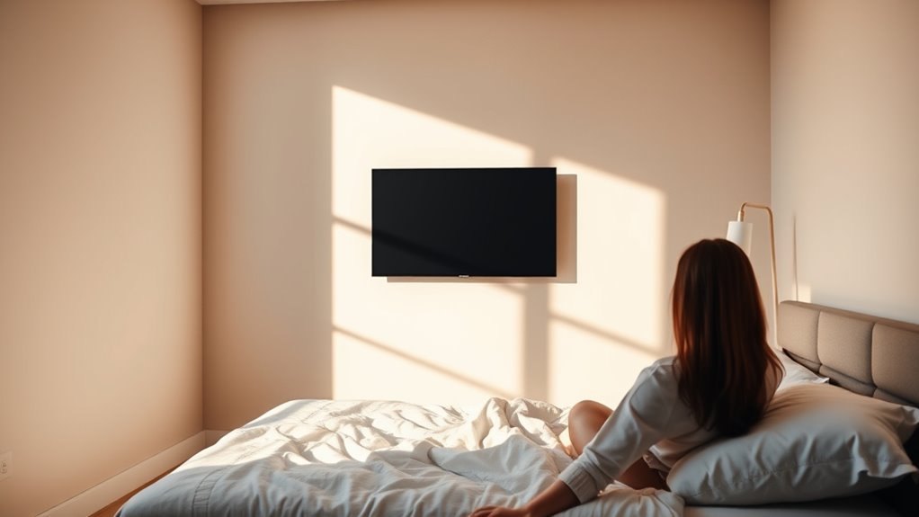 eye level tv mounting