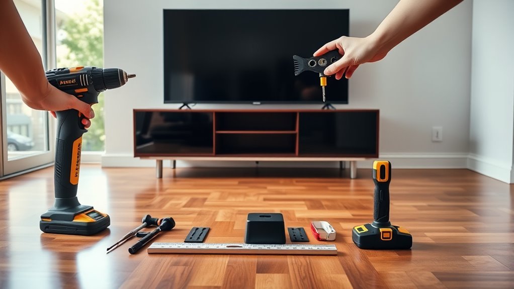 gather tools and prepare workspace