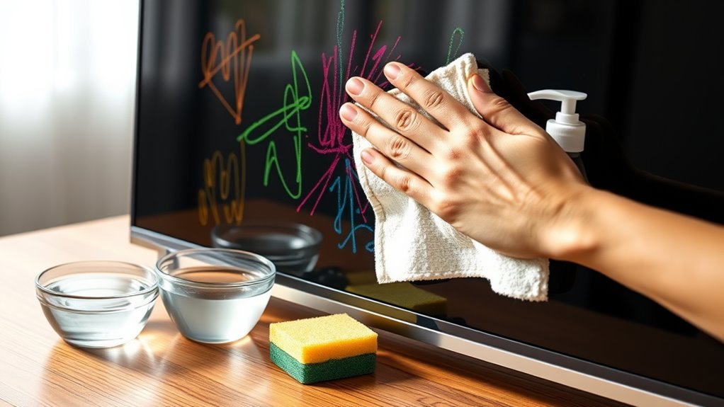 gentle household crayon removal