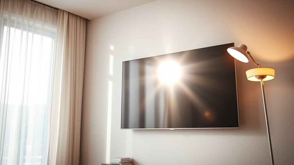 light reflection causes glare