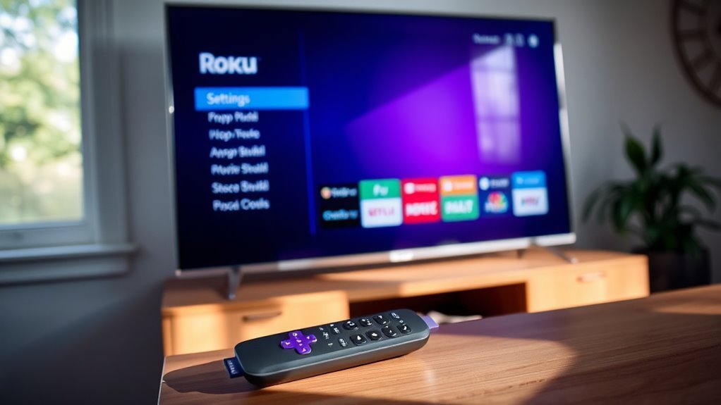 locate roku tv mac address
