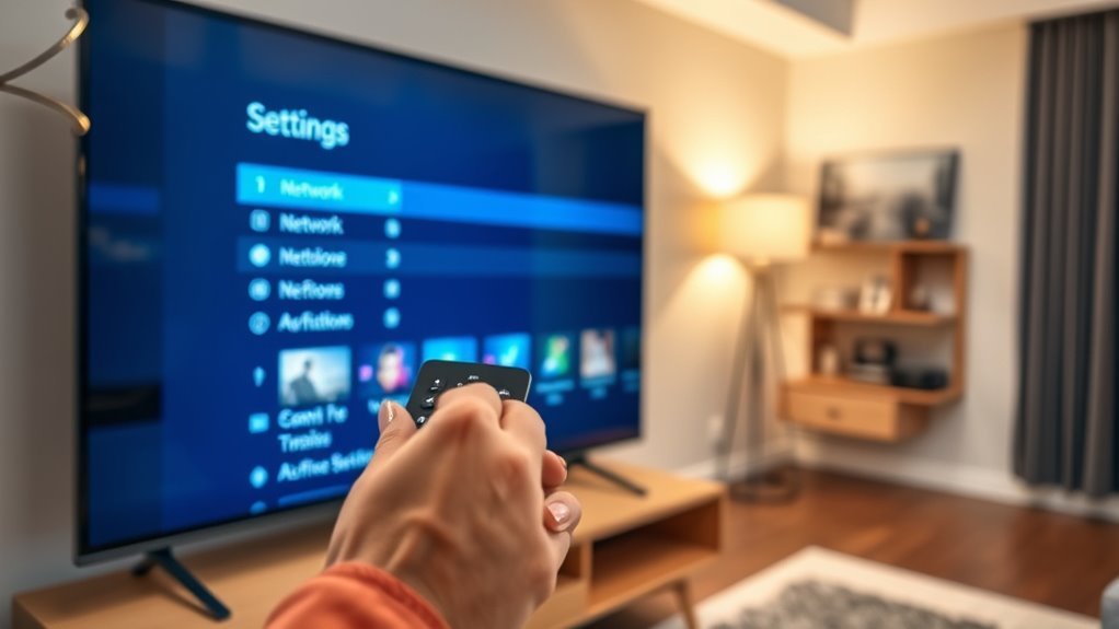 locate tv mac address