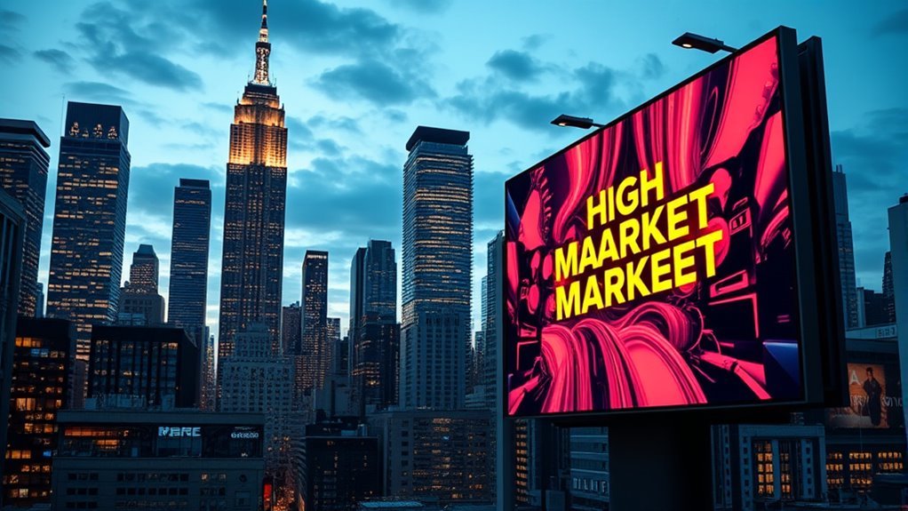 market size influences advertising costs