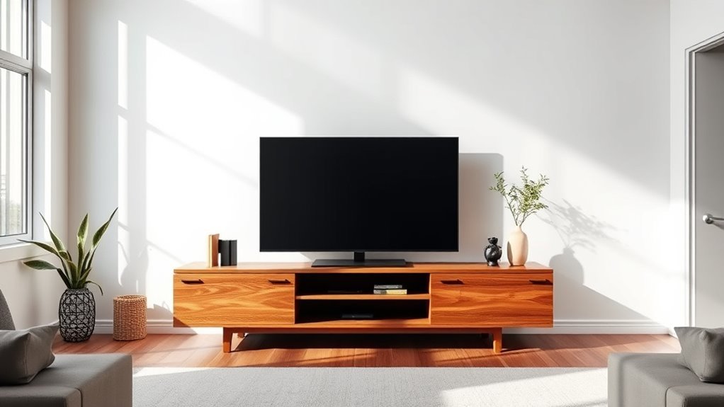 match tv width for stability