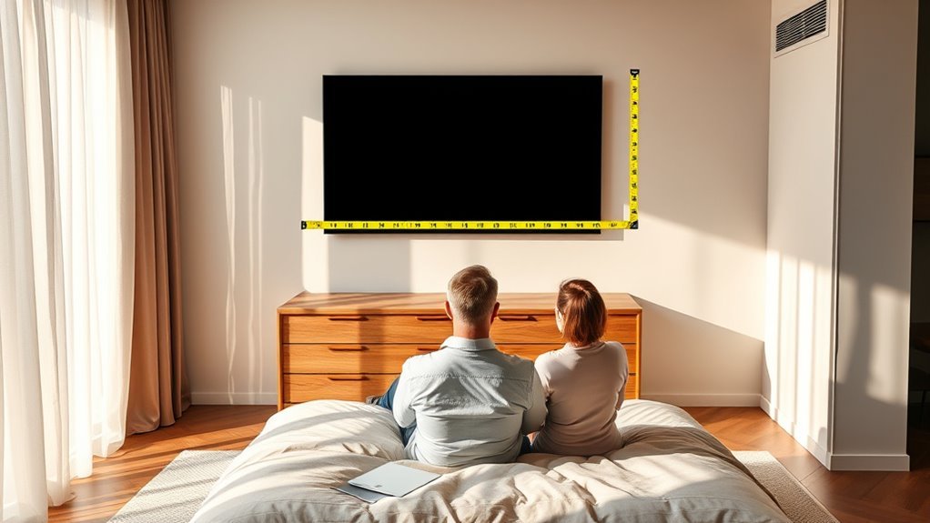 measure eye level comfortably