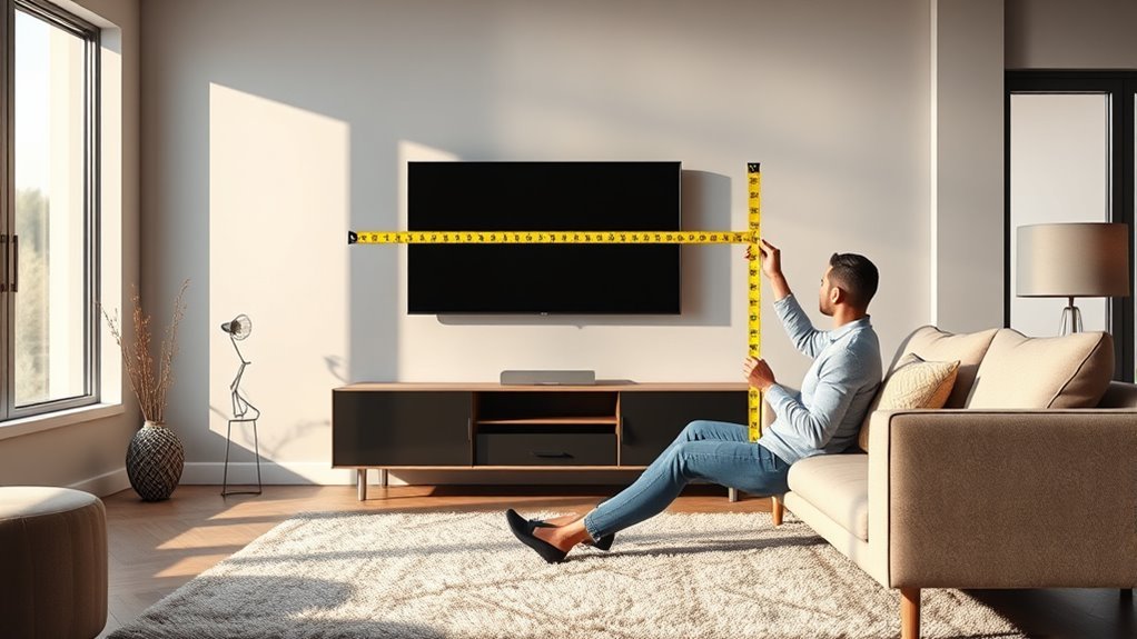 measure eye level height