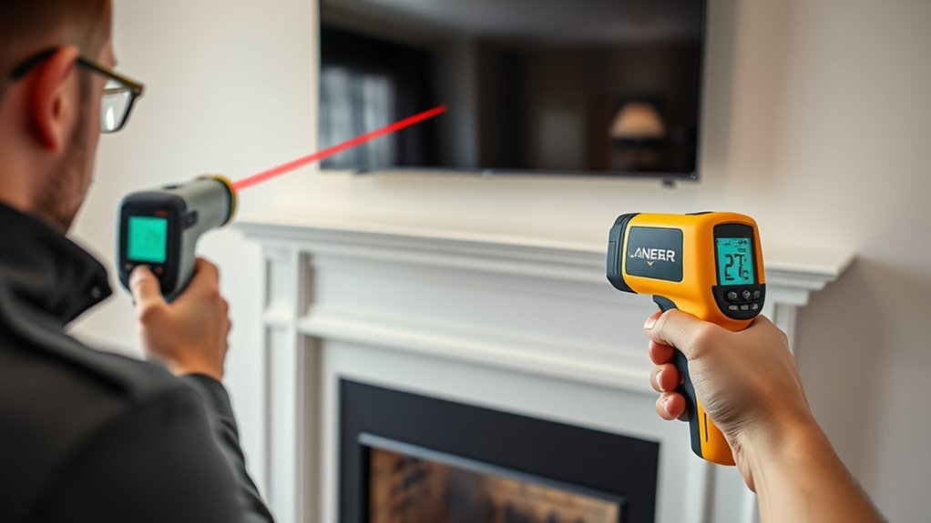 measure heat and wall stability