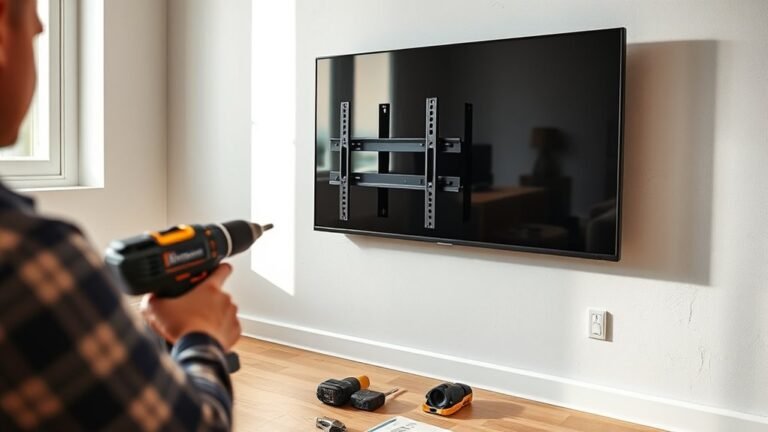 mounting tv on metal studs
