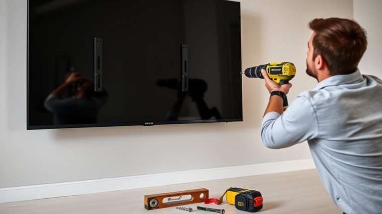 mounting tv on metal studs
