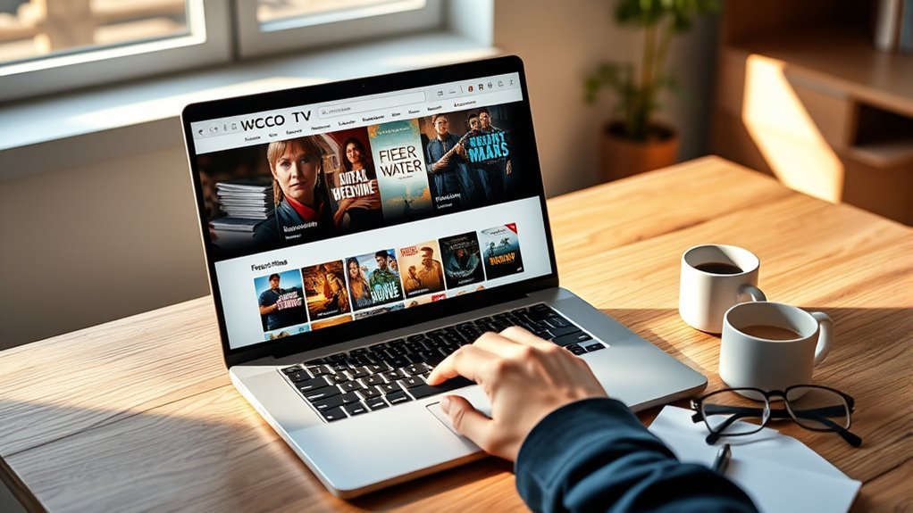 navigate search browse movies
