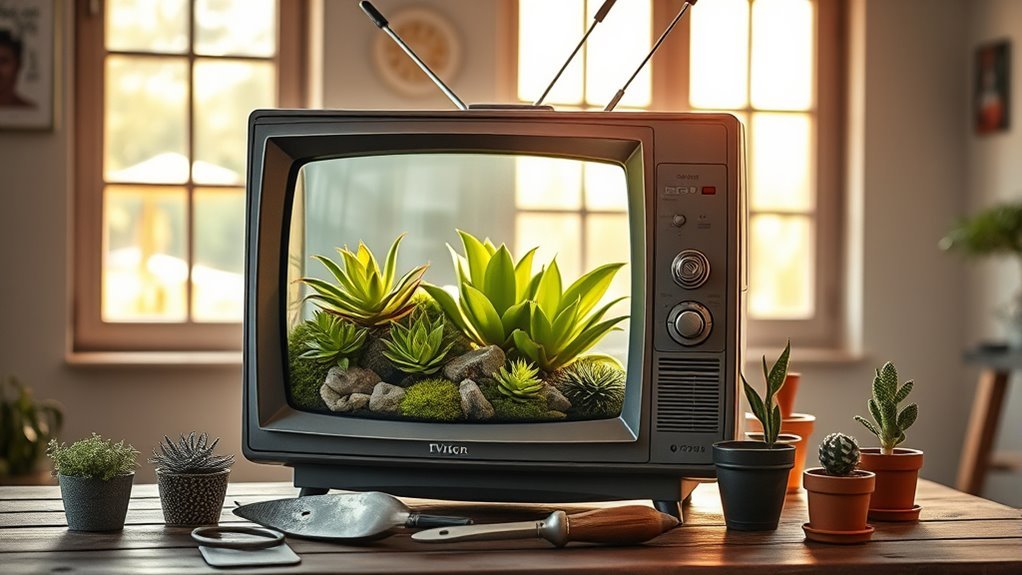 old tv repurposing ideas