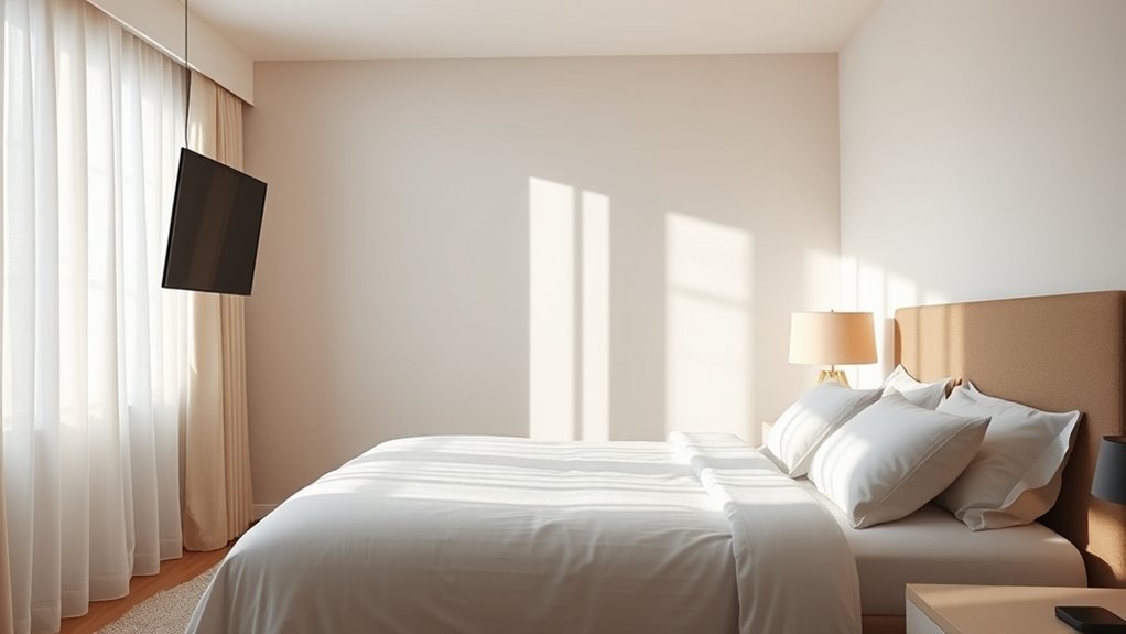 optimal tv mounting height
