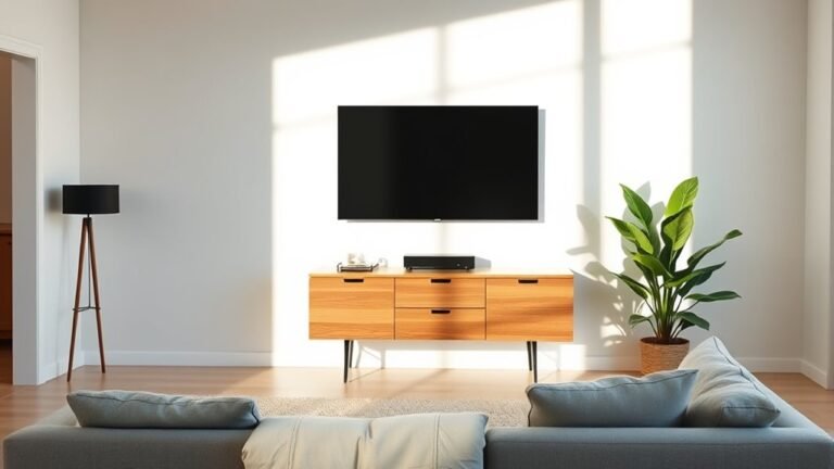 optimal tv mounting height