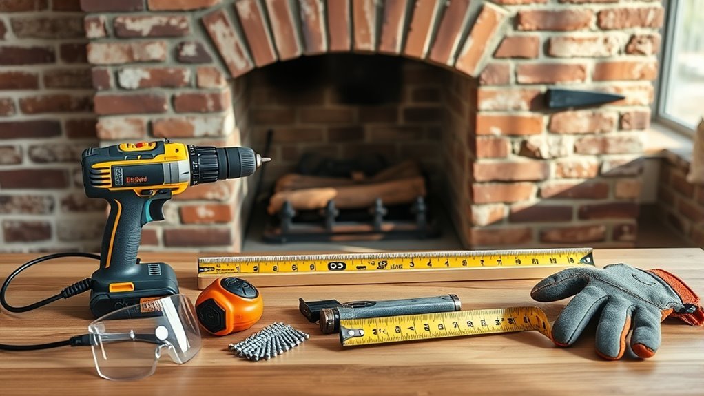 prepare tools and safety gear