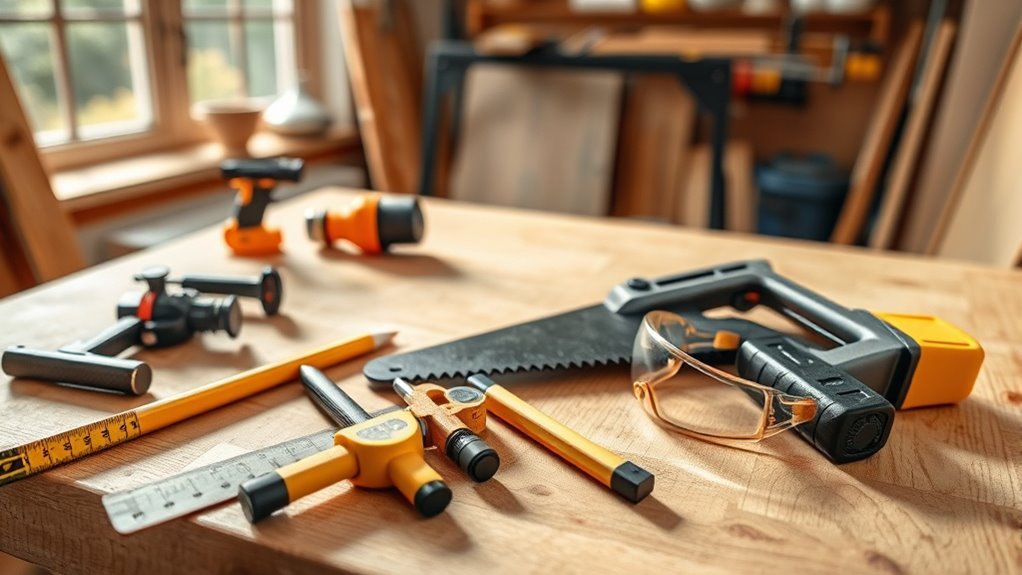 prepare tools and safety gear