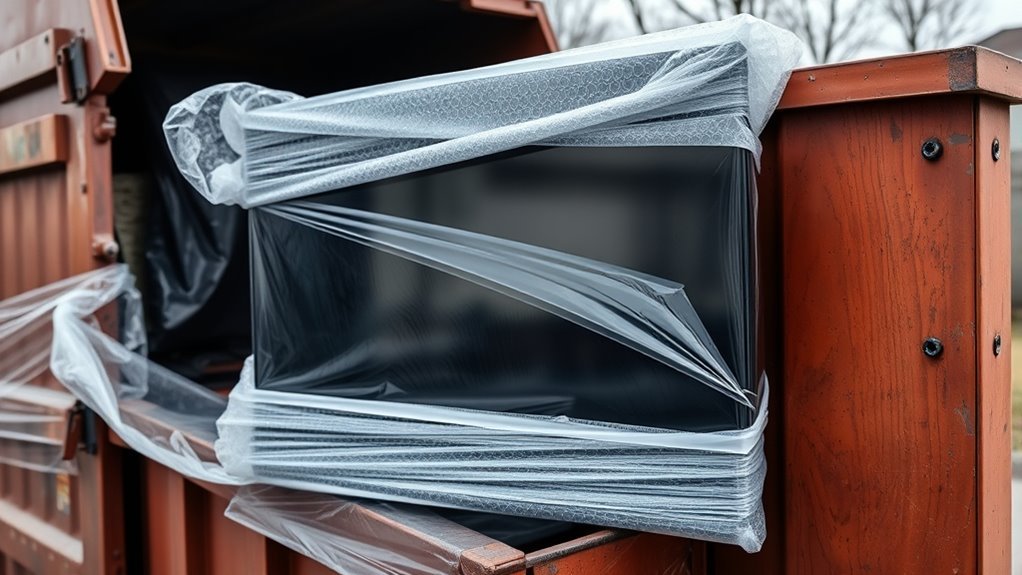 prepare tv for safe disposal