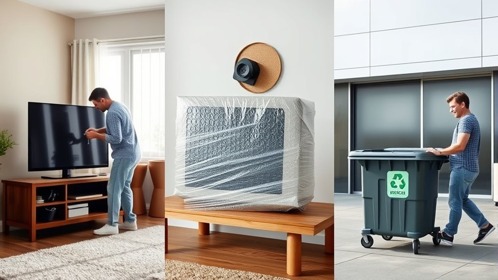 recycle old crt tv