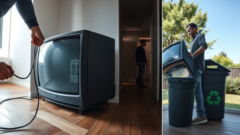 recycle old tube tvs
