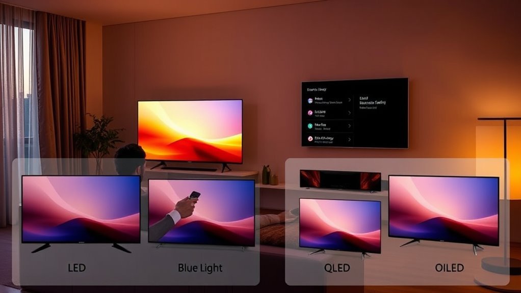 reduce blue light exposure