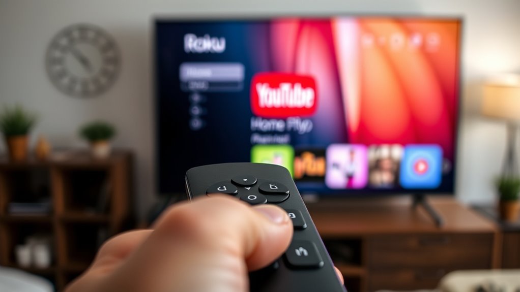 remove youtube from roku