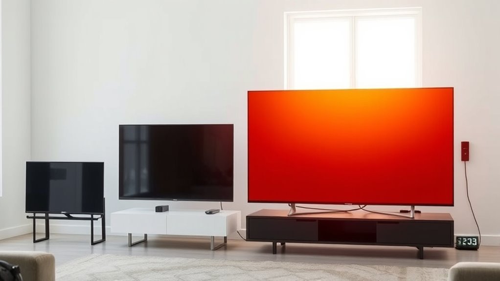 screen size influences wattage