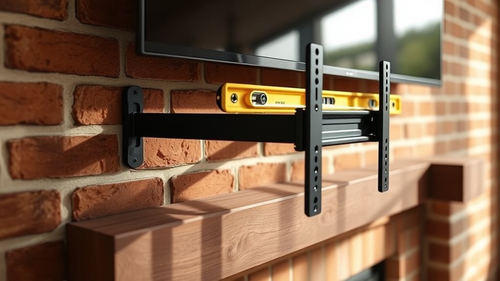 secure sturdy wall mounting