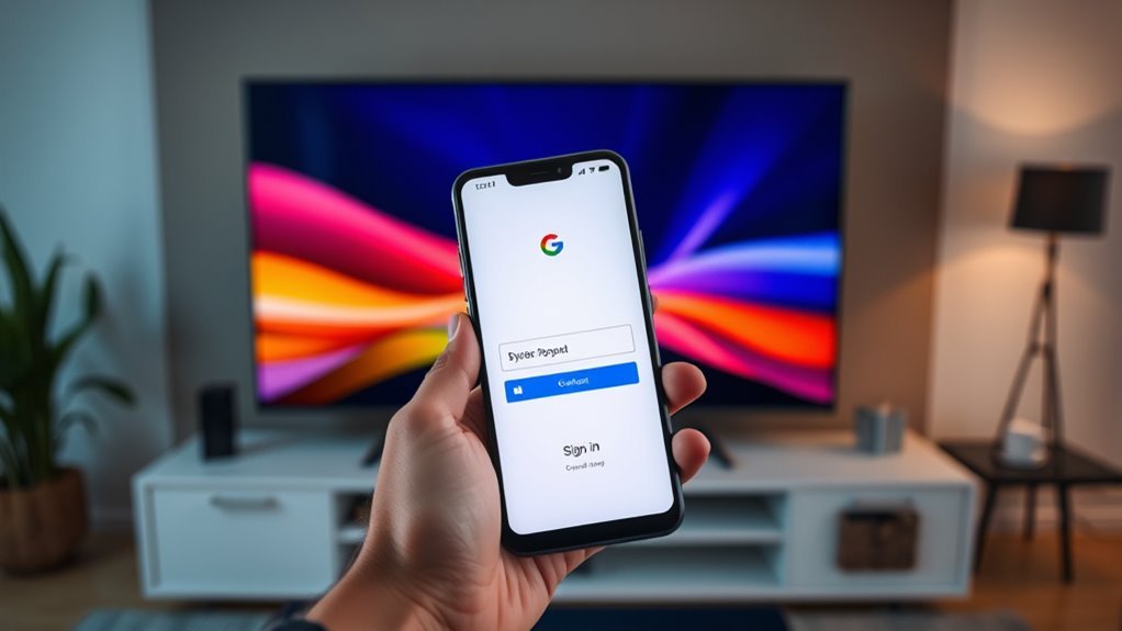 sign up and connect device