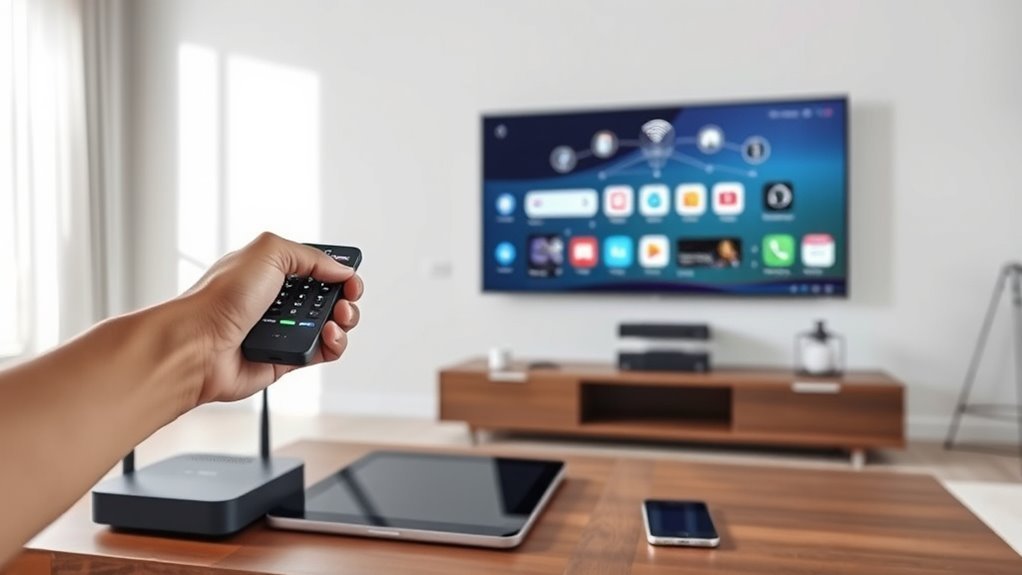 smart tv functioning process