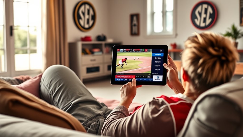 stream razorback softball live
