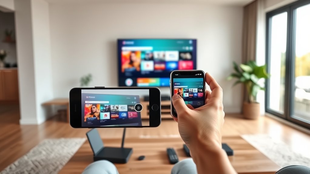 stream tv with apps