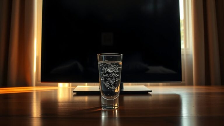 television cannot drink liquids