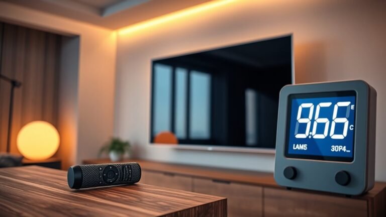 television power consumption range