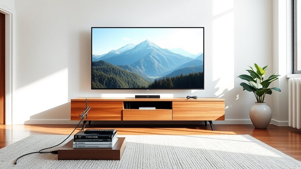 television s visual display