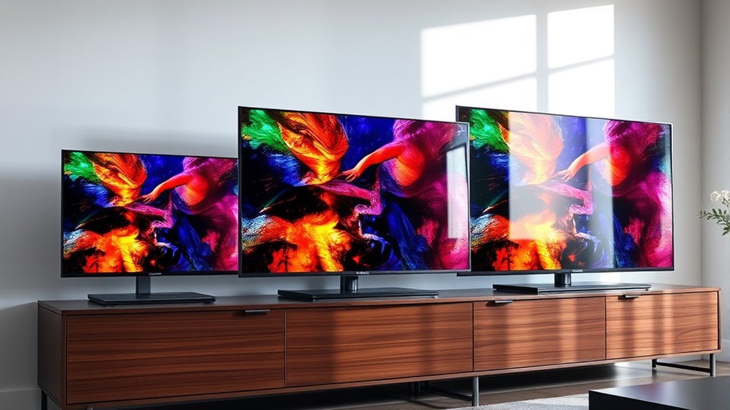 tv size and technology