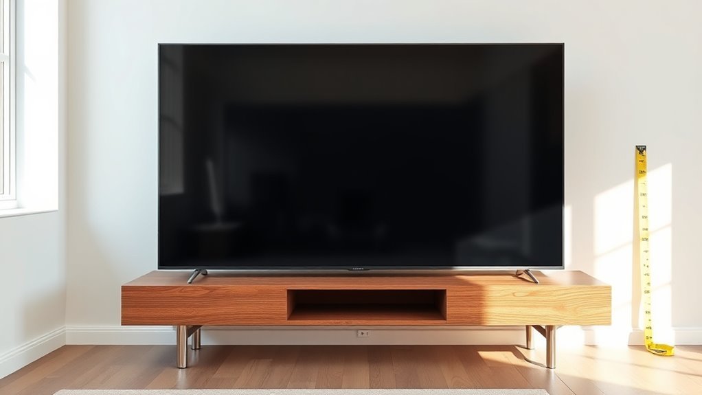 tv size specifications